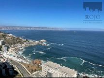 Reñaca, panorámica vista, 2 dormitorios, terraza, estacionamiento